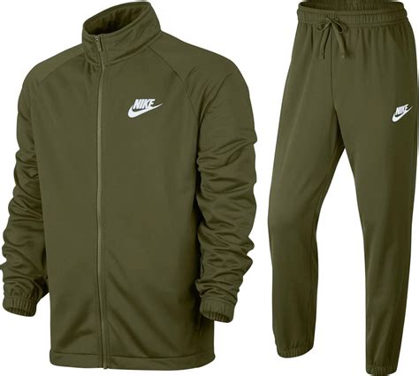 nike trainingspak groen heren|grijze trainingspak.